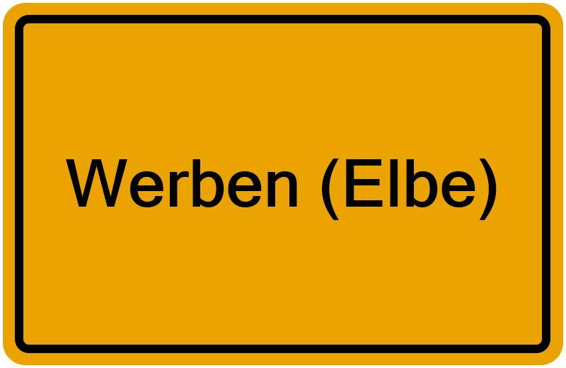 Handelsregisterauszug Werben (Elbe)